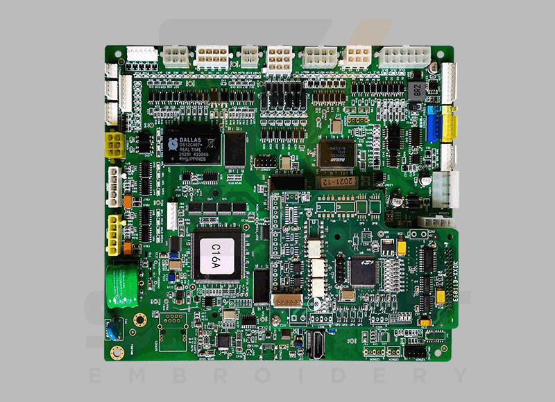 بطاقة Dahao الرئيسية E8606 لـ C16 Computer Main Board Motherboard E8606-C16A ملحقات آلة التطريز الحاسوبية