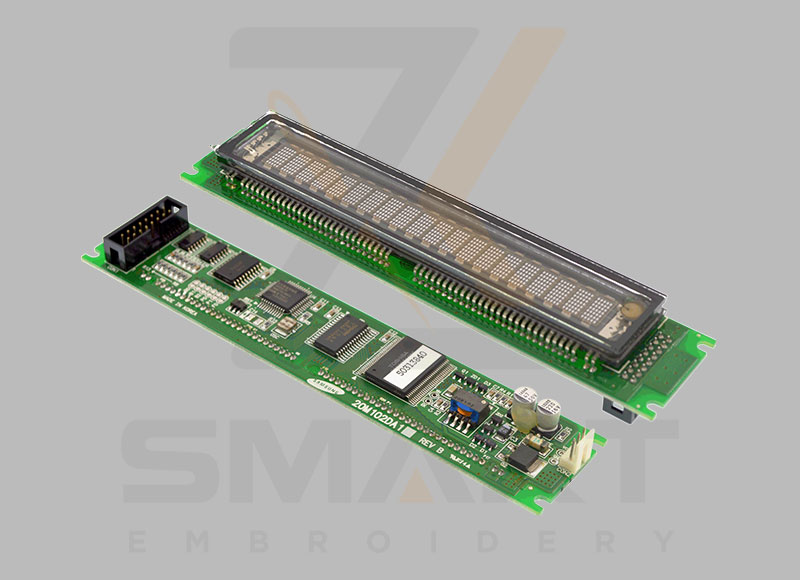 20m102da1 رأس تشغيل رأس تشغيل VFD شاشة العرض المصفوفة Matrix Module 5VDC الواجهة التسلسلية المتوازية