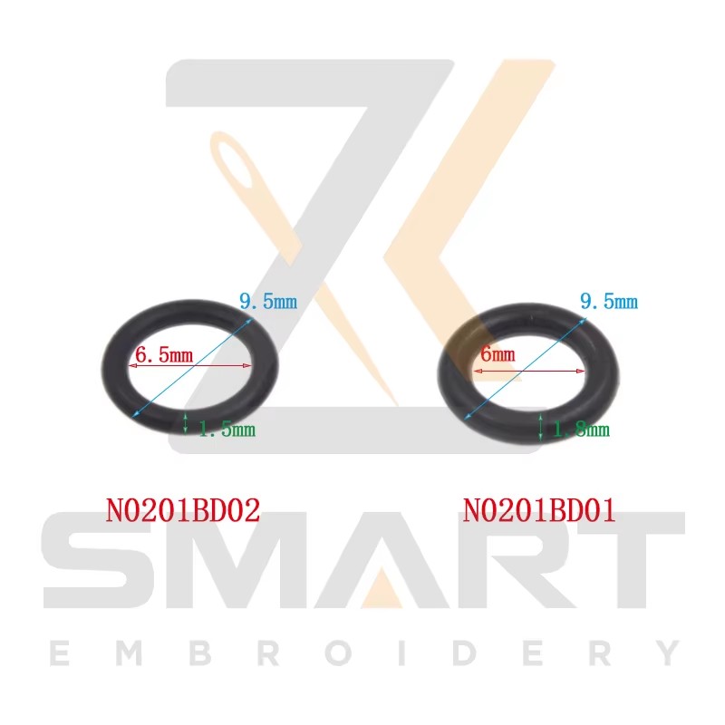 100 قطعة أجزاء أجزاء آلة بارودان A9014055 KF232120 O-rings N0201BD01 N0201BD02